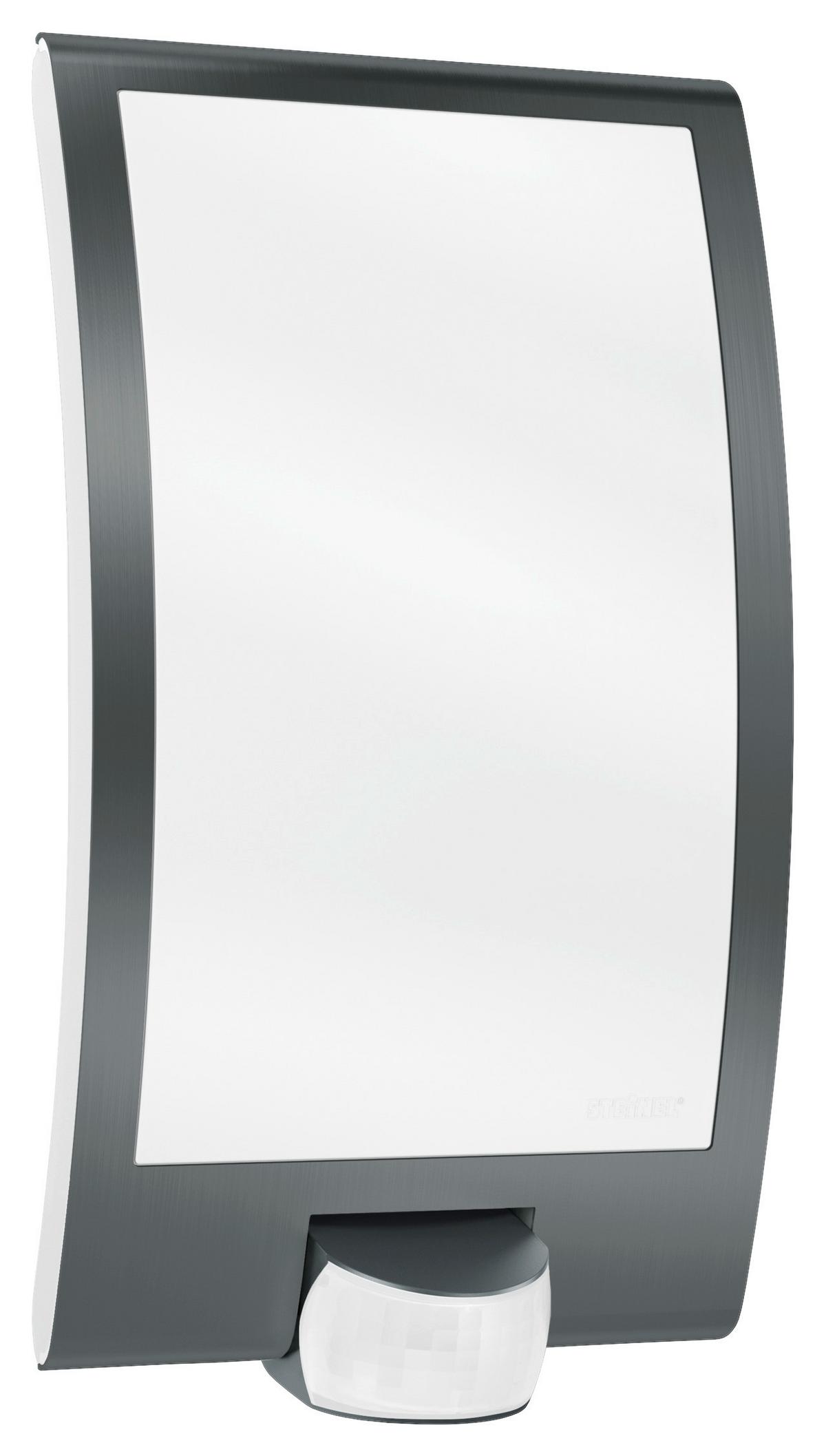 Außenwandleuchte L 22 S Anthrazit - Anthrazit, Design, Kunststoff/Metall (8,9/16,2/28,6cm) - Steinel