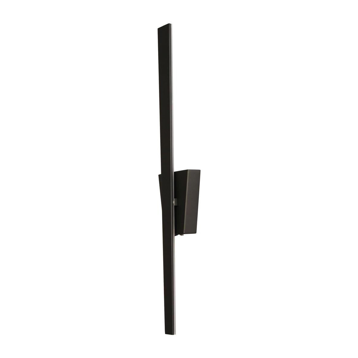 Wandleuchte Trevor - Schwarz, Basics, Metall (10/4,5/62cm) - Näve