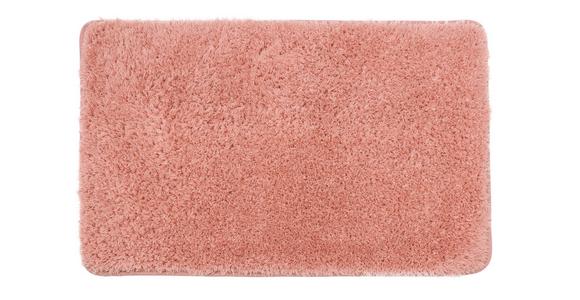 Badematte Theresa 50x80 cm Rosa Rutschhemmend - Rosa, MODERN, Textil (50/80cm) - Luca Bessoni