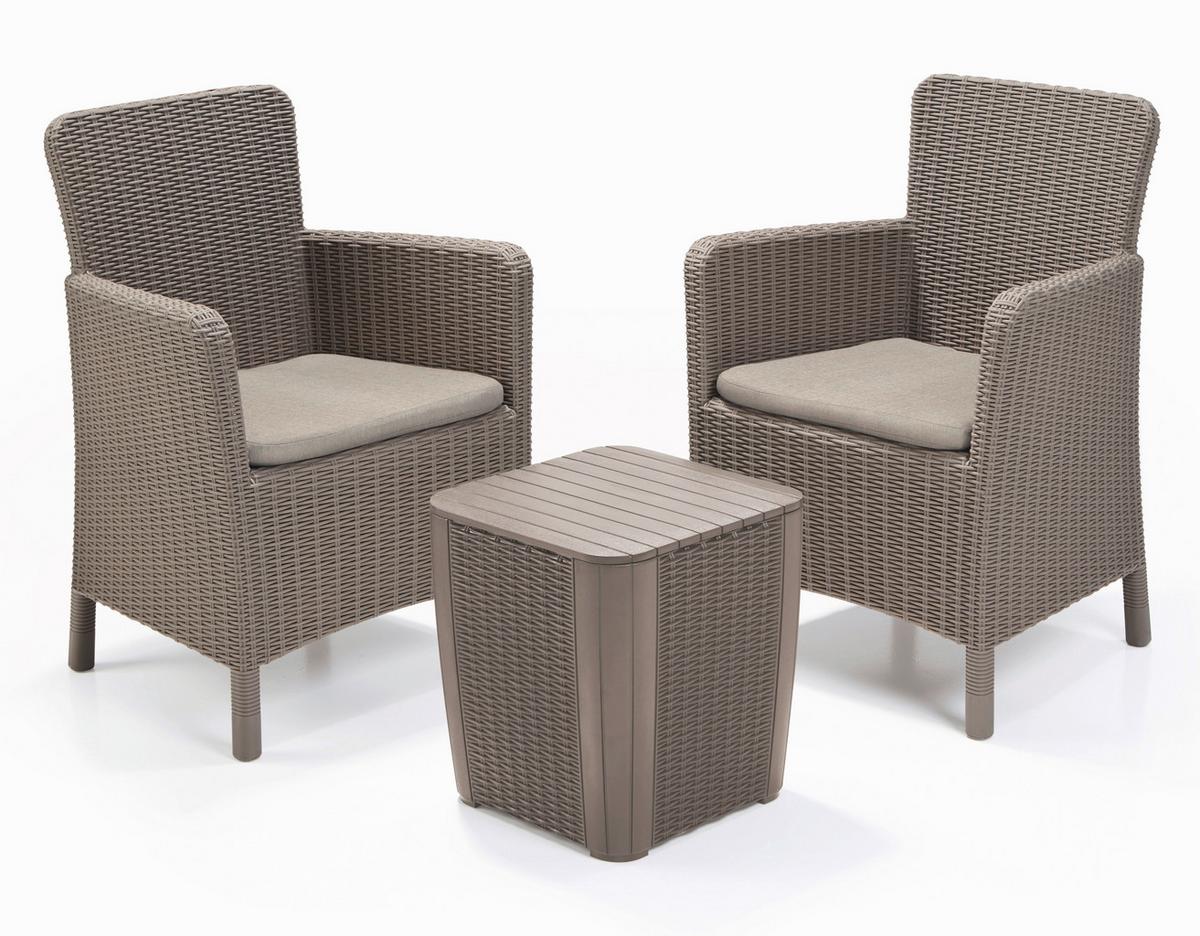 Kerti Bútorszett Trenton Balcony - cappuccino (63/85/60cm)