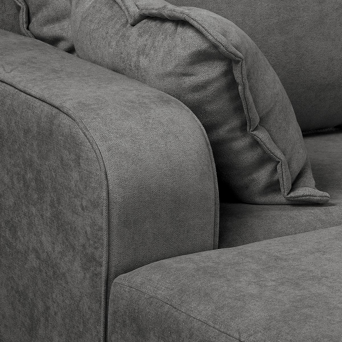 Ecksofa Beata Beige S: 150x230 cm - Wengefarben/Beige, Design, Textil (150/230cm) - Livetastic