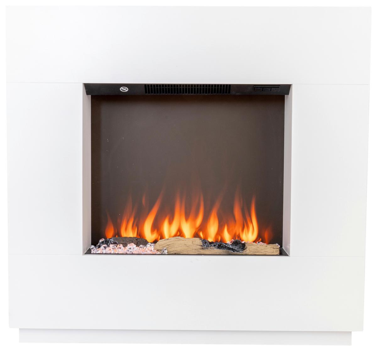 Elektrokamin Bg00752 - Weiß, Basics, Holzwerkstoff (80/76/26cm)