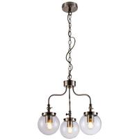 PENDELLEUCHTE 33-70869 BALLET - Goldfarben/Schwarz, KONVENTIONELL, Metall (45/45/80cm)
