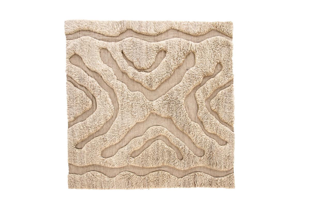 Hochflorteppich Trondheim - Beige/Weiß, LIFESTYLE, Textil (400/400cm) - P & B