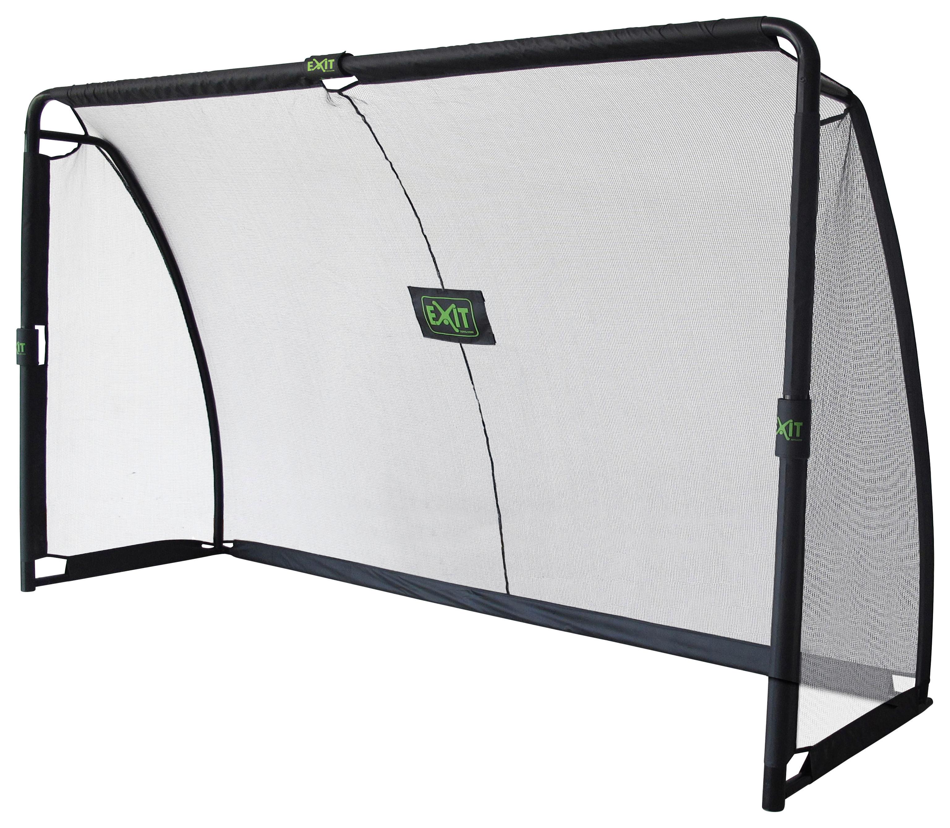 Fußballtor Kinder Exit Finta 300x200x200 Cm Inkl. Zubehör - Schwarz, KONVENTIONELL, Kunststoff/Metall (300/200/200cm) - EXIT Toys