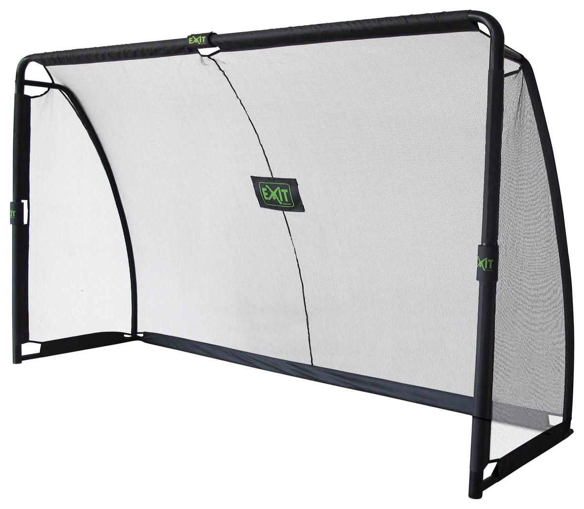 Fußballtor Kinder Exit Finta 300x200x200 Cm Inkl. Zubehör - Schwarz, KONVENTIONELL, Kunststoff/Metall (300/200/200cm) - EXIT Toys