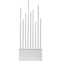 Led-kerze 410953 Buzz - Weiß, Basics, Holz/Metall (23/6/60cm) - Eglo