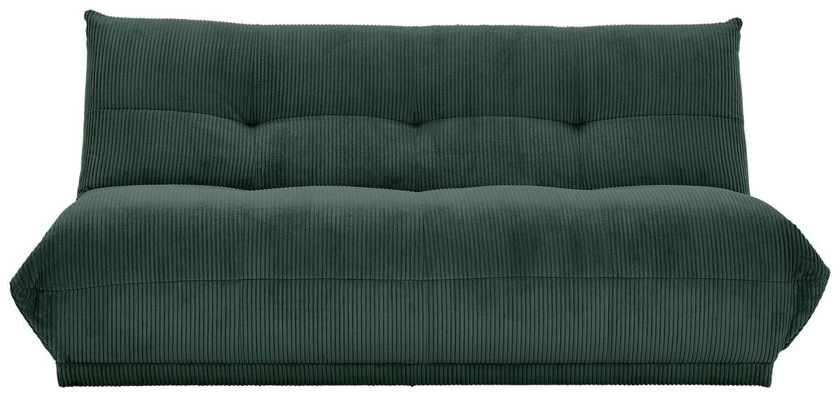 Sofaelement Giselle 2,5 Sofa- Modul Dunkelgrün B: 180 Cm - Dunkelgrün, Trend, Textil (180/80/112cm) - Livetastic