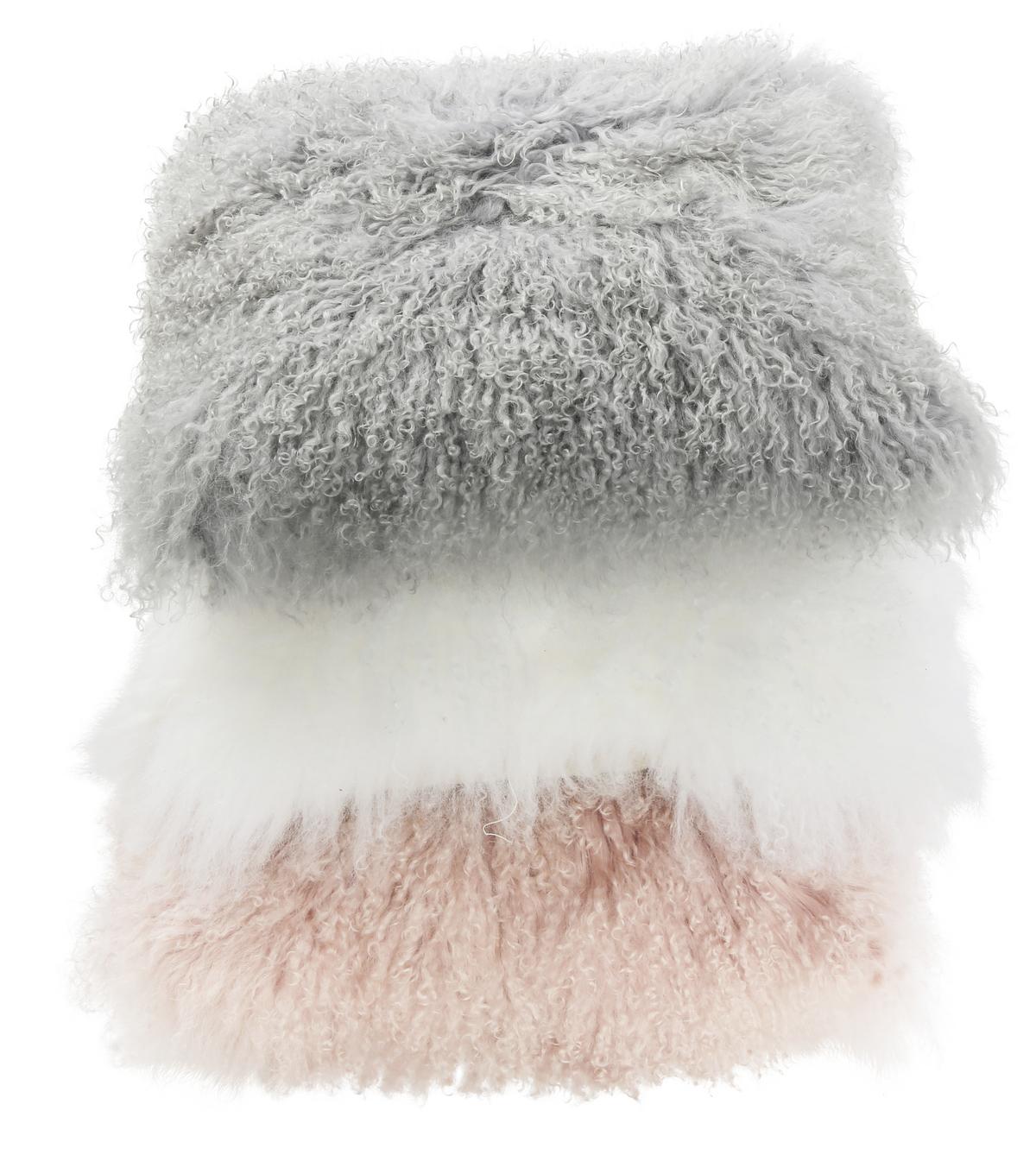 KOŽUŠINOVÝ VANKÚŠ SHAUN - ružová, Modern, textil (40/40cm) - Premium Living