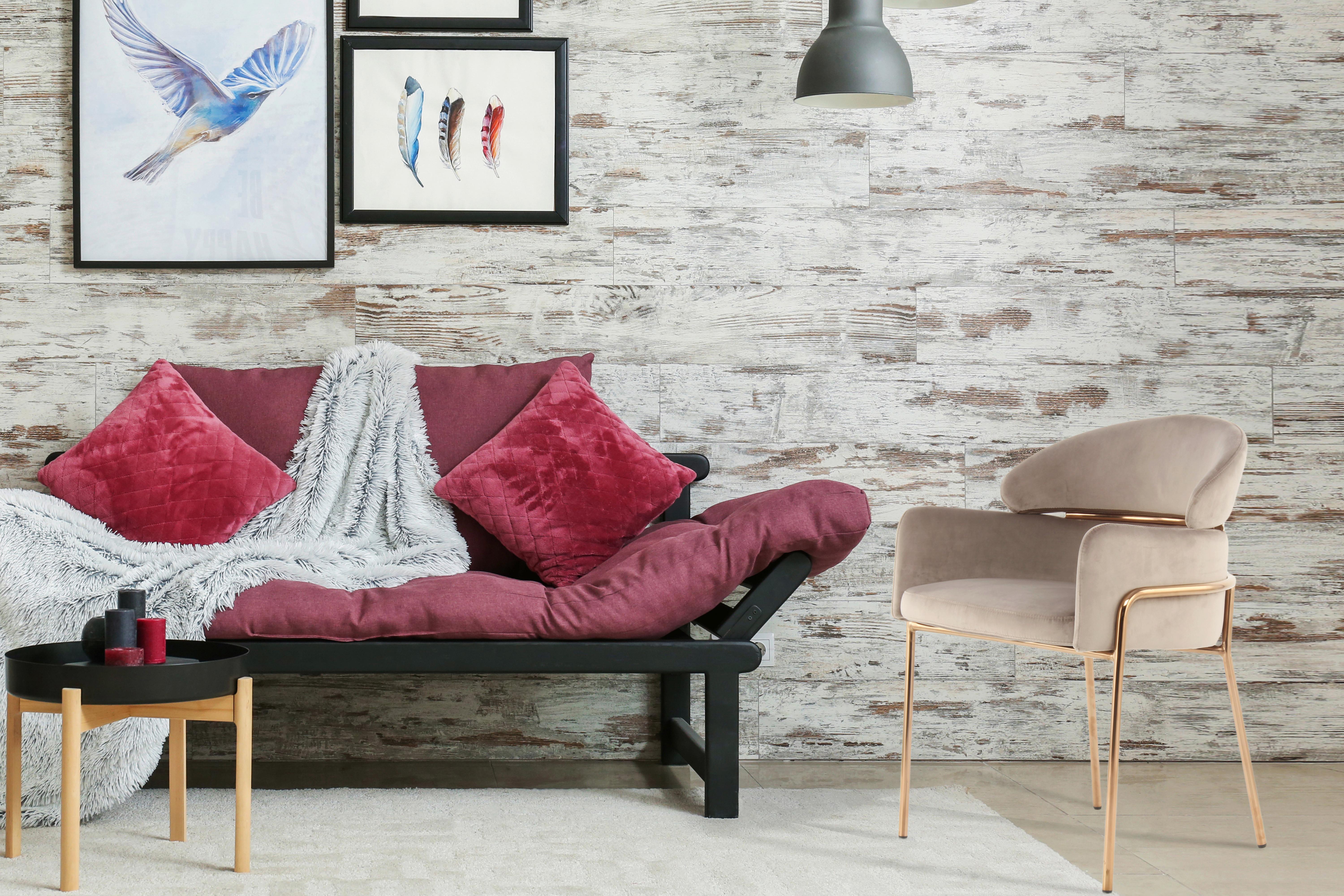 Židle s područkami šedohnědá/barva růžového zlata - barva růžového zlata/šedohnědá, Moderní, kov/textil (58/79/57cm) - MID.YOU