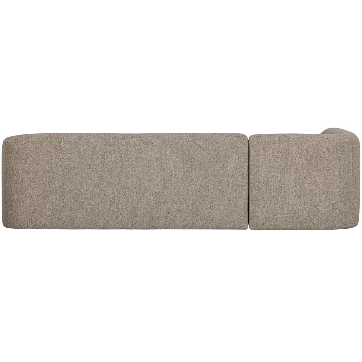 Ecksofa Sloping Naturfarben S: 225x274cm - Naturfarben, Design, Textil (225/274cm) - Livetastic