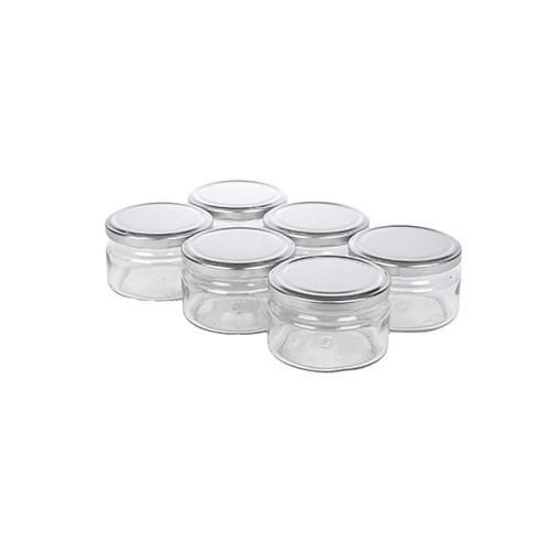 Einmachgläser 6er-Set Zora Je 250 ml, Auslaufsicher
