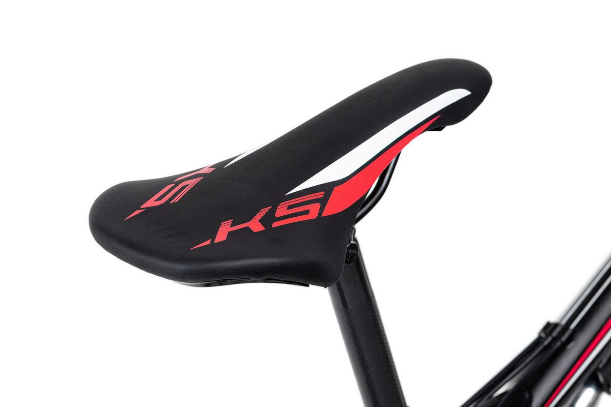 Mountainbike Fully 27,5 Zoll Scrawler 21 Gänge - Rot/Schwarz, Basics, Metall (139/80/21cm) - KS Cycling