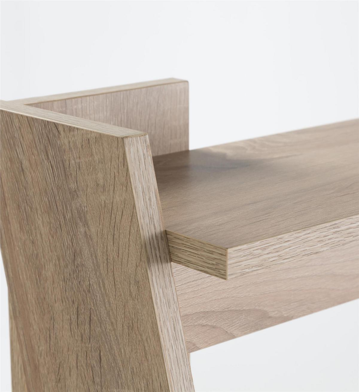 Schreibtisch Arizona Eichefarben B: 121 cm - Eichefarben, Design, Holzwerkstoff (110/121/55cm) - MID.YOU