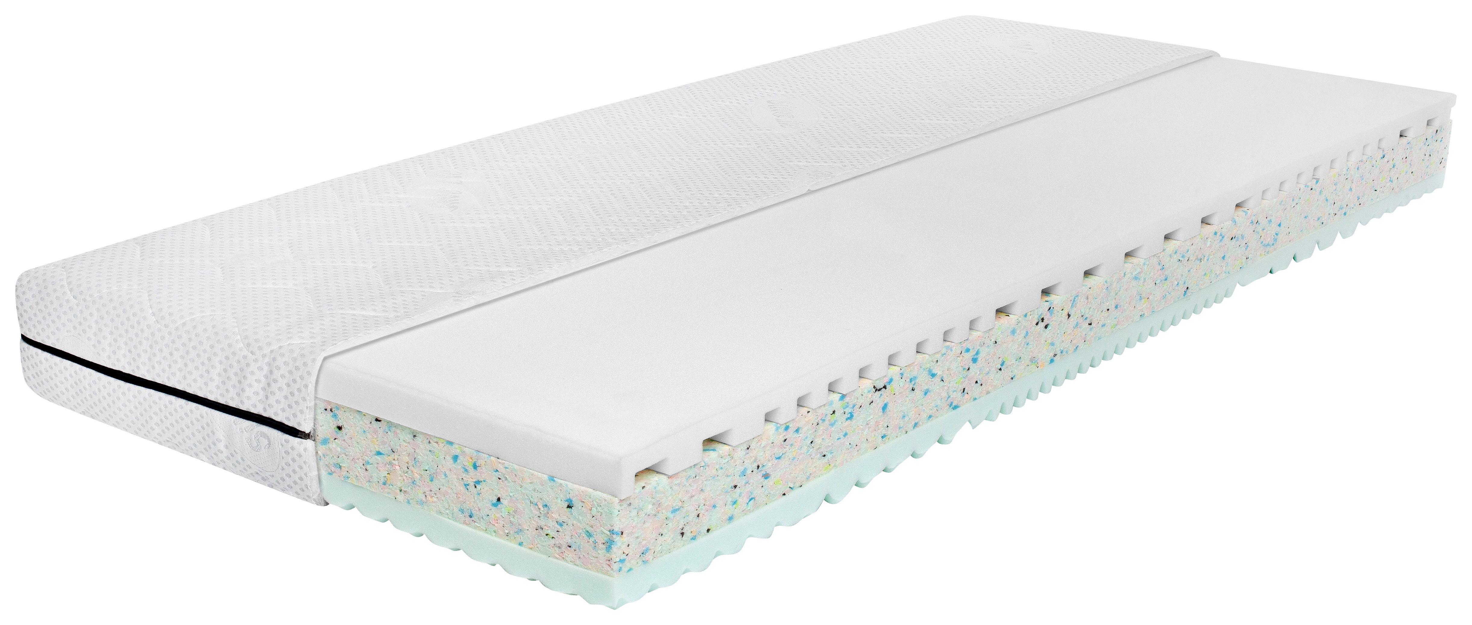 Matrace Silver 80x200cm, H2/ H3 - bílá/barvy stříbra, textil (80/200cm) - Primatex