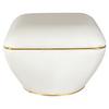 Hocker Contessa Beige/Goldfarben D: 60 cm - Beige/Goldfarben, Design, Textil (60/42,5cm) - Kayoom