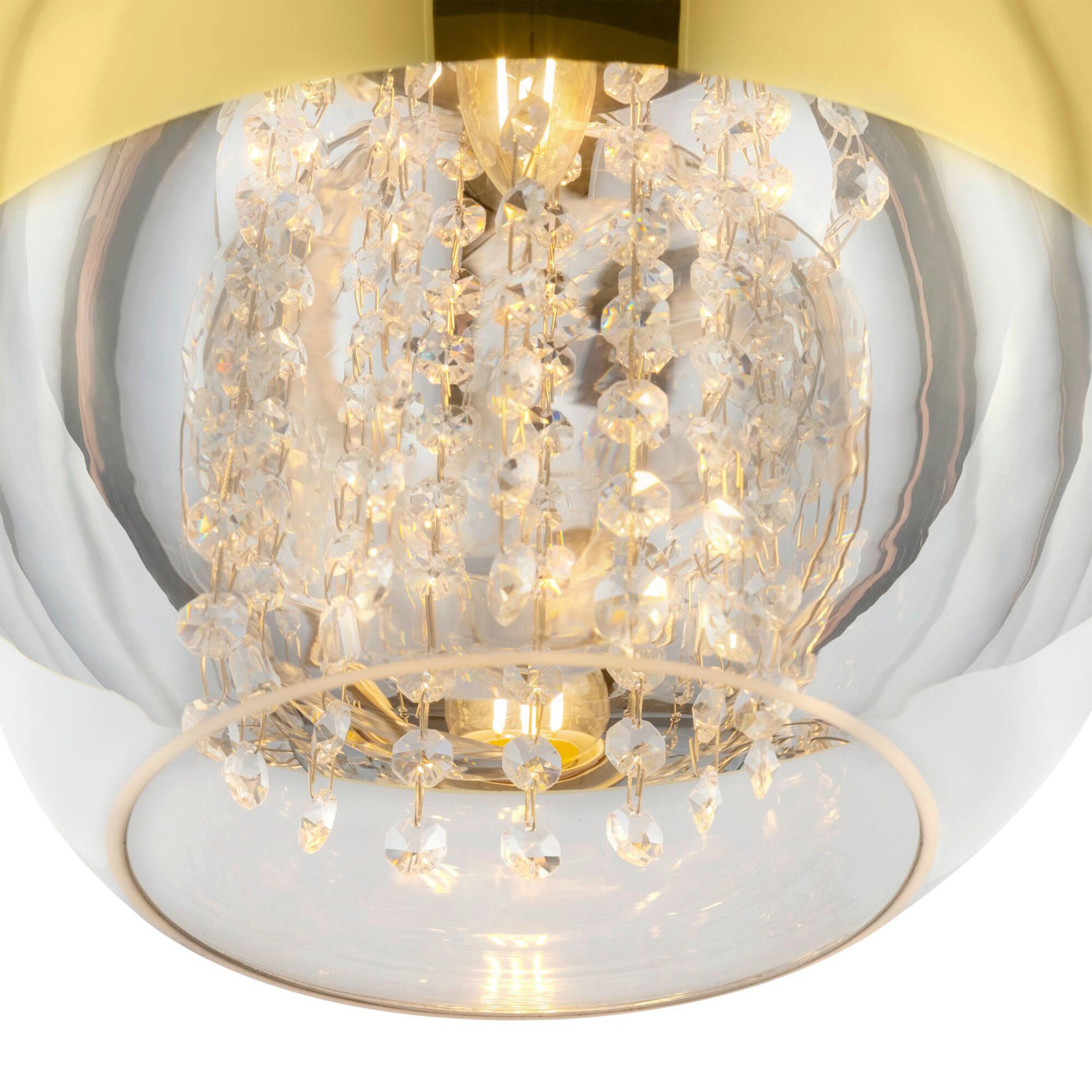 Pendelleuchte Fermi - Goldfarben, Basics, Glas/Metall (30/28/30cm) - MAYTONI