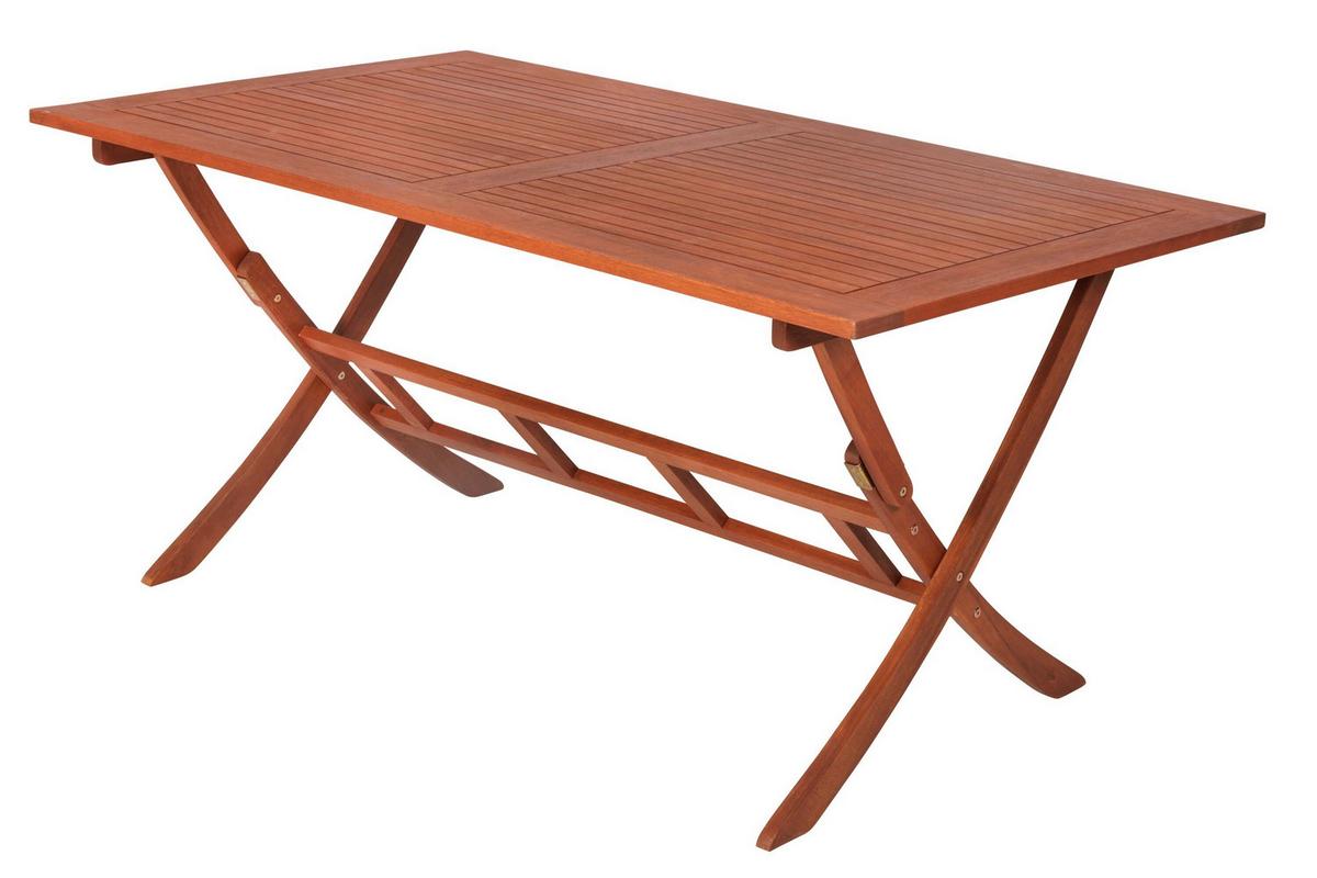 Gartentischgruppe Rio 9 -Teilig. Grau/Naturfarben - Eukalyptusholzfarben/Grau, KONVENTIONELL, Holz/Textil - Gardenson