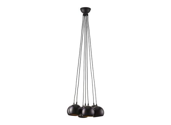 Závesná Lampa Emanuella - čierna/zlatá, Moderný, kov (15/113cm) - Modern Living Závesná Lampa Emanuella - čierna/zlatá, Moderný, kov (15/113cm) - Modern Living