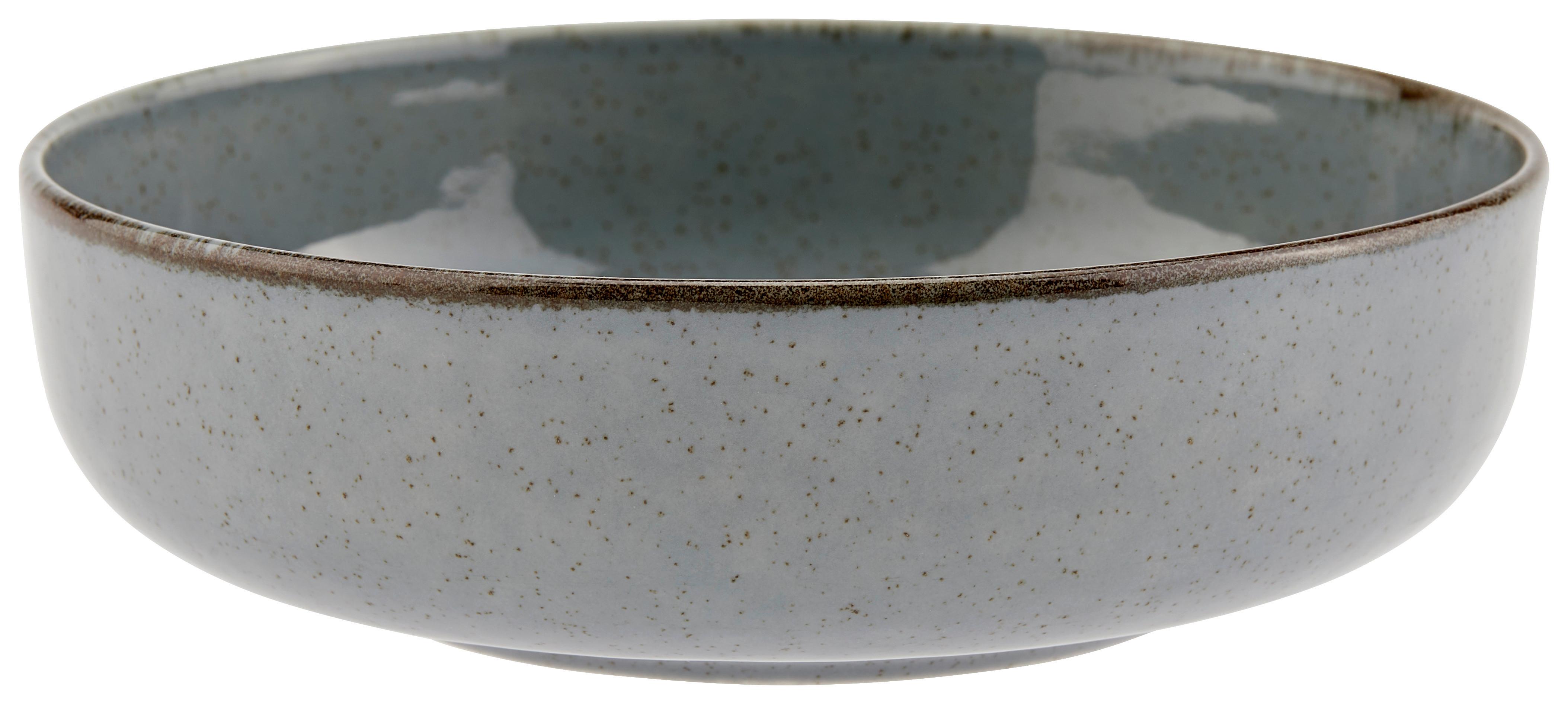 Müslischale Porzellan blau Sonora DxH: ca. 15x4,7 cm - Blau, MODERN, Keramik (15/4,7cm) - James Wood