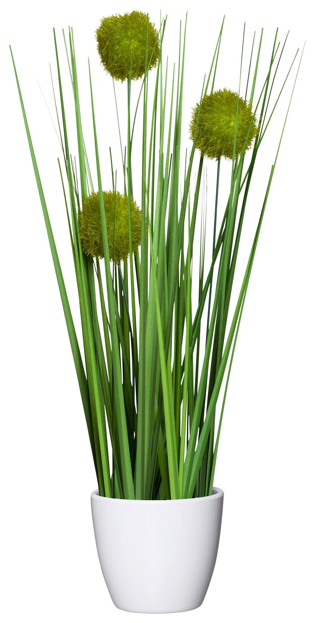 SVAZEK TRÁVY JIMMY - zelená, Konvenční, plast (37cm) - Modern Living