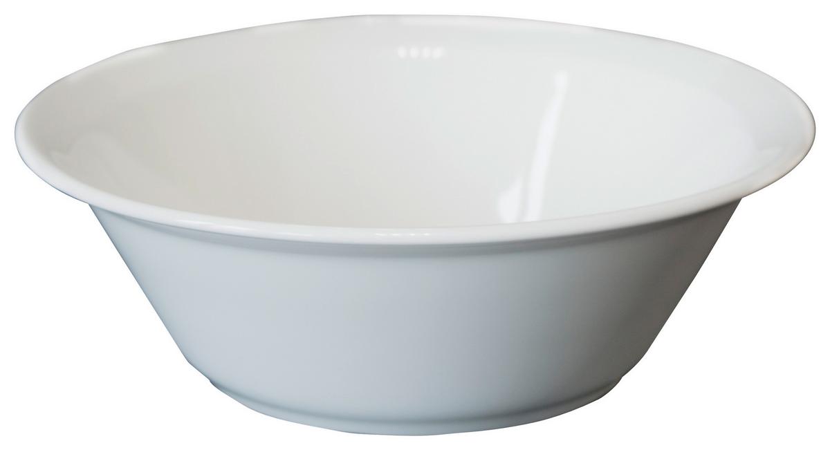 Mélytányér Menza - fehér, kerámia (600ml)