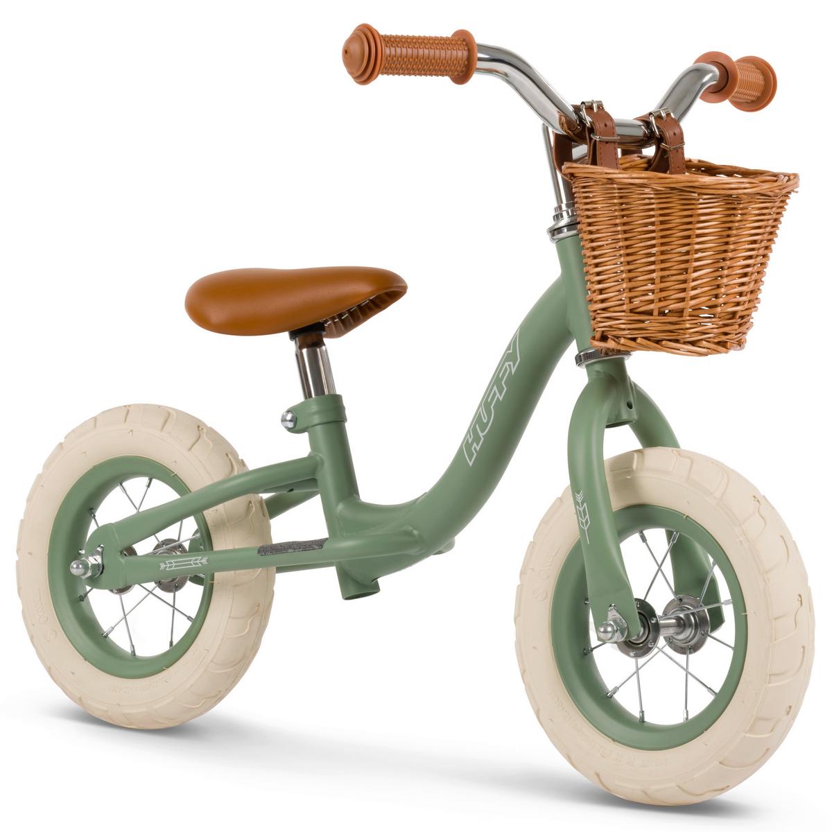Kinderfahrrad Vintage Balance Bike, Salbeigrün, 10 Zoll - Salbeigrün, Basics, Metall (46,5/54/75cm)