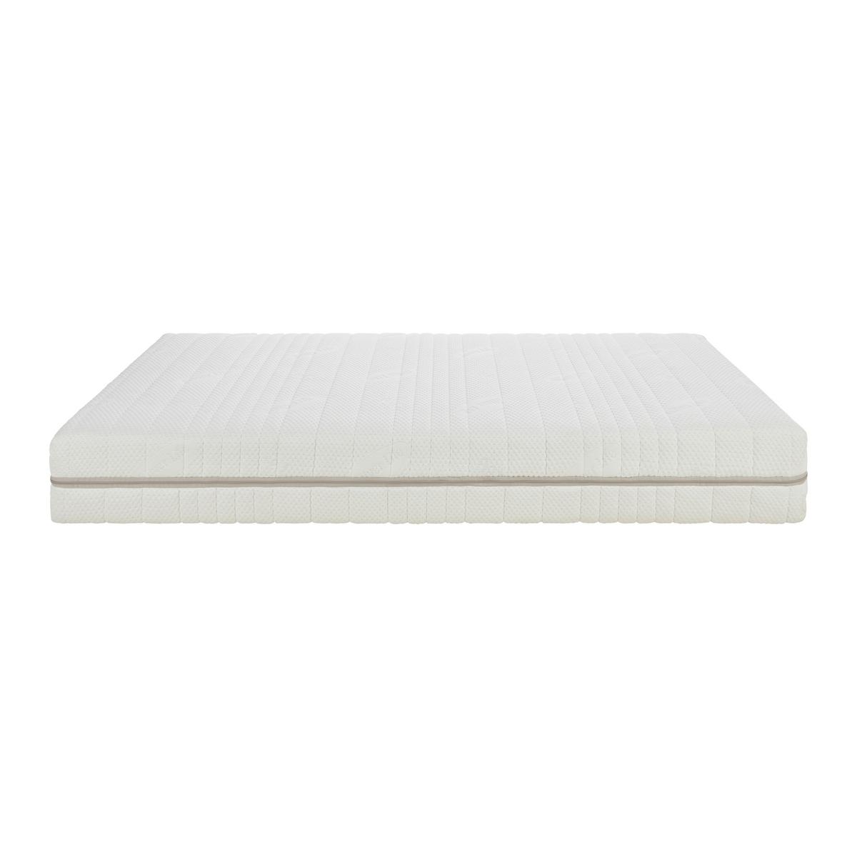 Taštičkový matrac FEEL 140/200 cm, H4 - biela, textil (140/200cm) - Premium Living