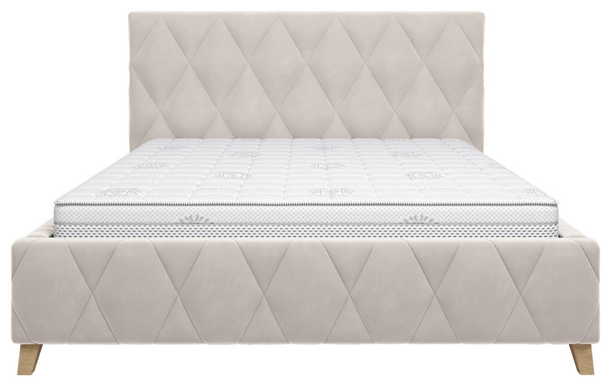 Polsterbett Trivio 180x200 cm Cappuccino - Cappuccino, MODERN, Holz/Holzwerkstoff (180/200cm) - MID.YOU