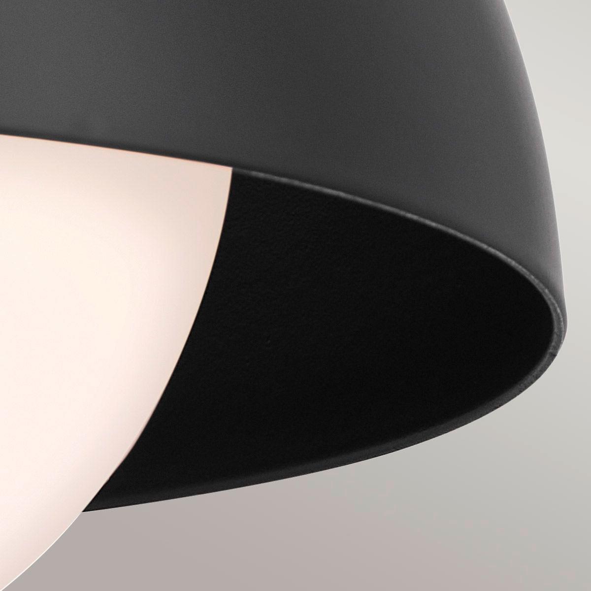 Falilámpa Kl-Niva-1w-1p-Bk - fekete, Konventionell, fém (22,7/20,3/24,1cm) - Elstead Lighting