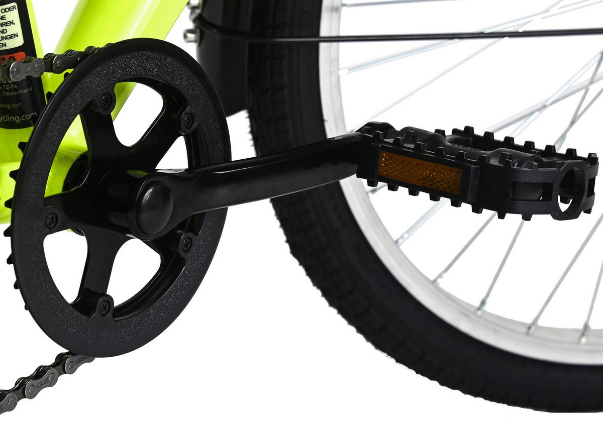 Dacapo Kinderfahrrad Bobby Gelb - Gelb, Basics, Metall (25/140/60cm)