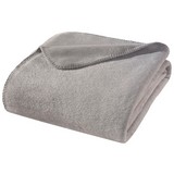 Wohndecke Hani - Hellgrau, MODERN, Textil (150/200cm)