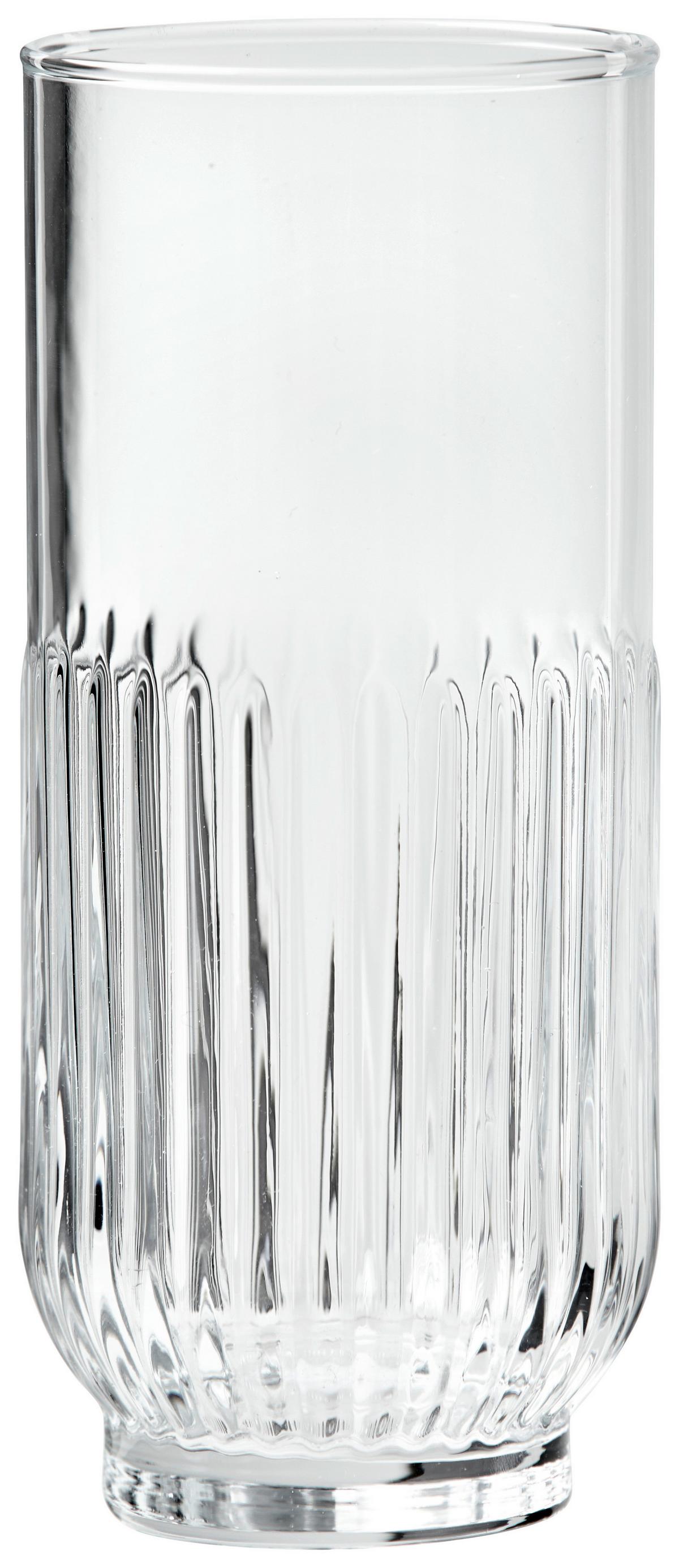 POHÁR NA LONGDRINK SKYE - číra, Konventionell, sklo (6,5/15cm) - Modern Living