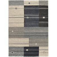 Teppich Läufer Blau/Grau Palazzo Alto 80x300 cm - Blau/Grau, Design, Textil (80/300cm) - Novel