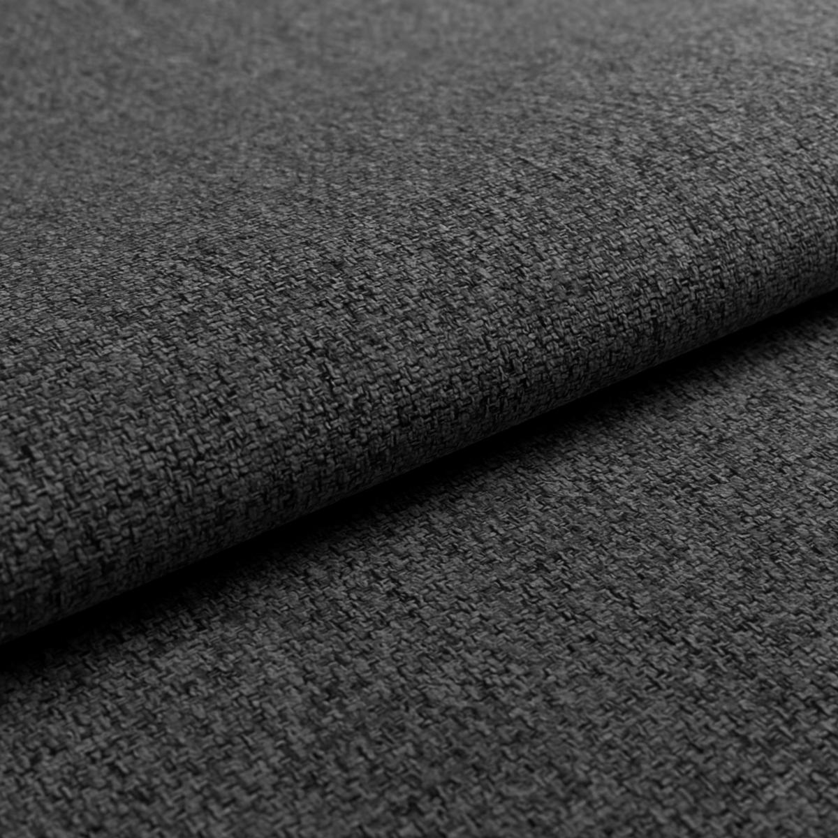 Boxspringbett Mira I Nordic, Lf: 180x200 cm - Alufarben/Schwarz, Basics, Textil (180/200cm)