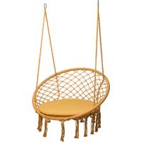 Hängesessel X80000620 - Dunkelgelb, Basics, Kunststoff (82/60/115cm)