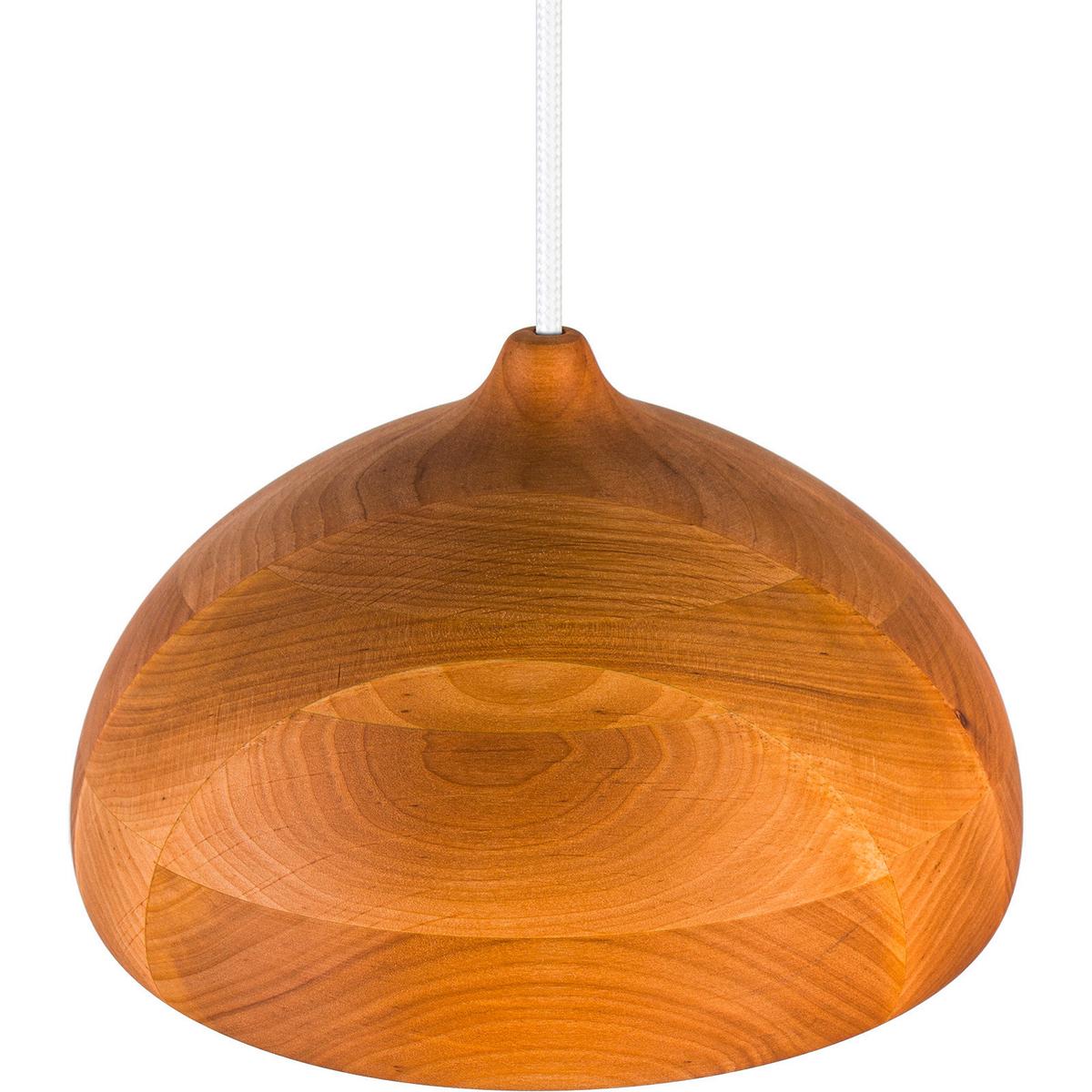 Hängeleuchte 8550232 Acorn II - Erlefarben/Weiß, Natur, Holz (22,5/90-140cm)