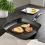 Grillpfanne Eberfried - Schwarz, KONVENTIONELL, Metall (28/28cm) - Luca Bessoni Grillpfanne Eberfried - Schwarz, KONVENTIONELL, Metall (28/28cm) - Luca Bessoni