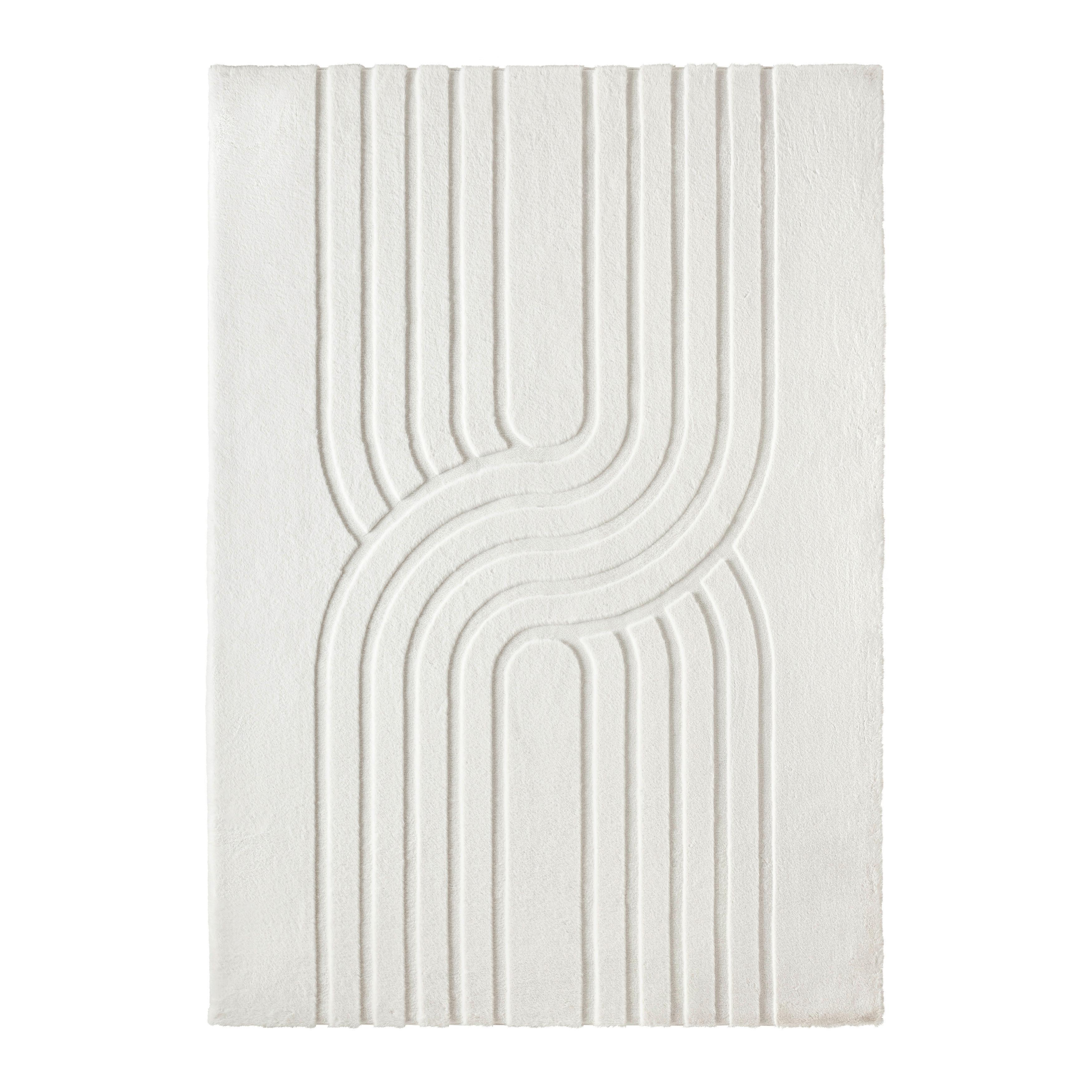 UMELÁ KOŽUŠINA FADIME 2 - sivá, Modern, textil (120/170cm) - Mömax