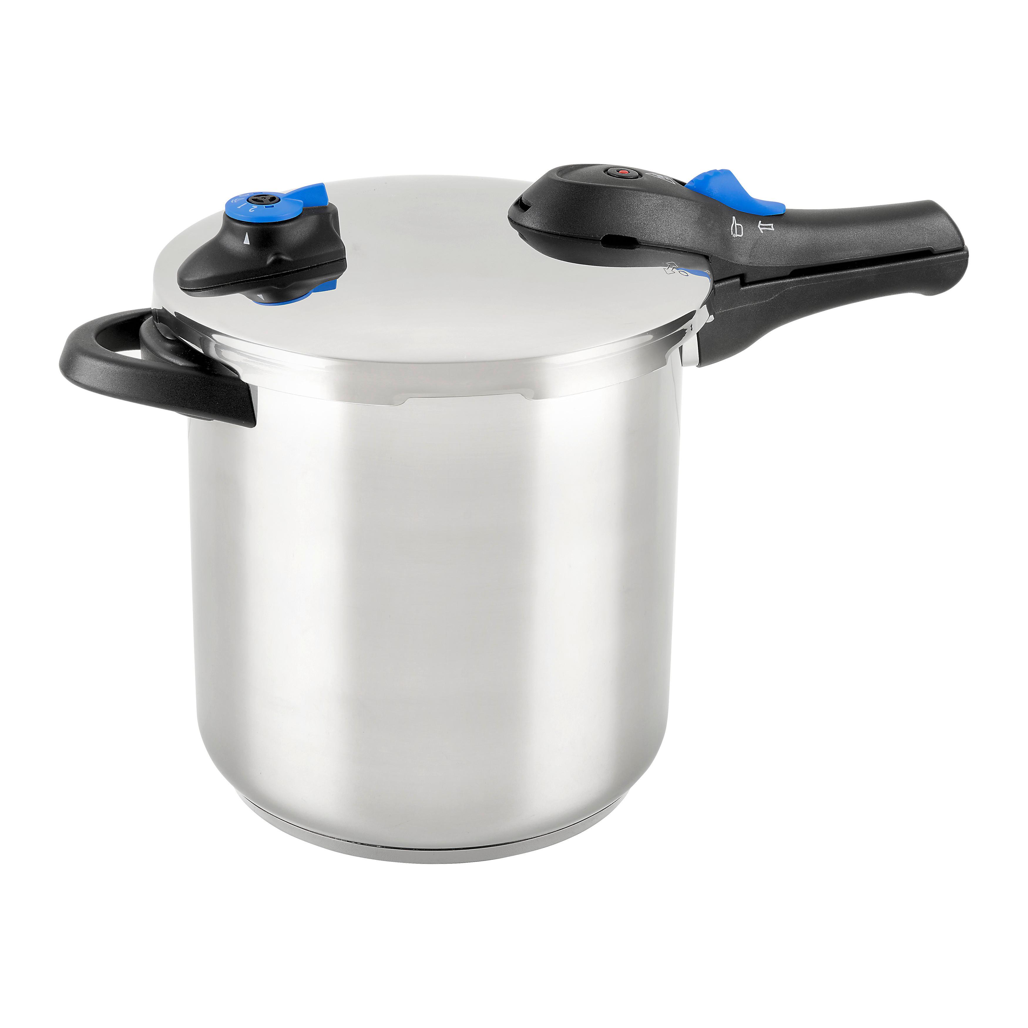 Tlakový hrnec BIG - CA. 9L - barvy nerez oceli, Konvenční, kov (22/24cm) - Modern Living