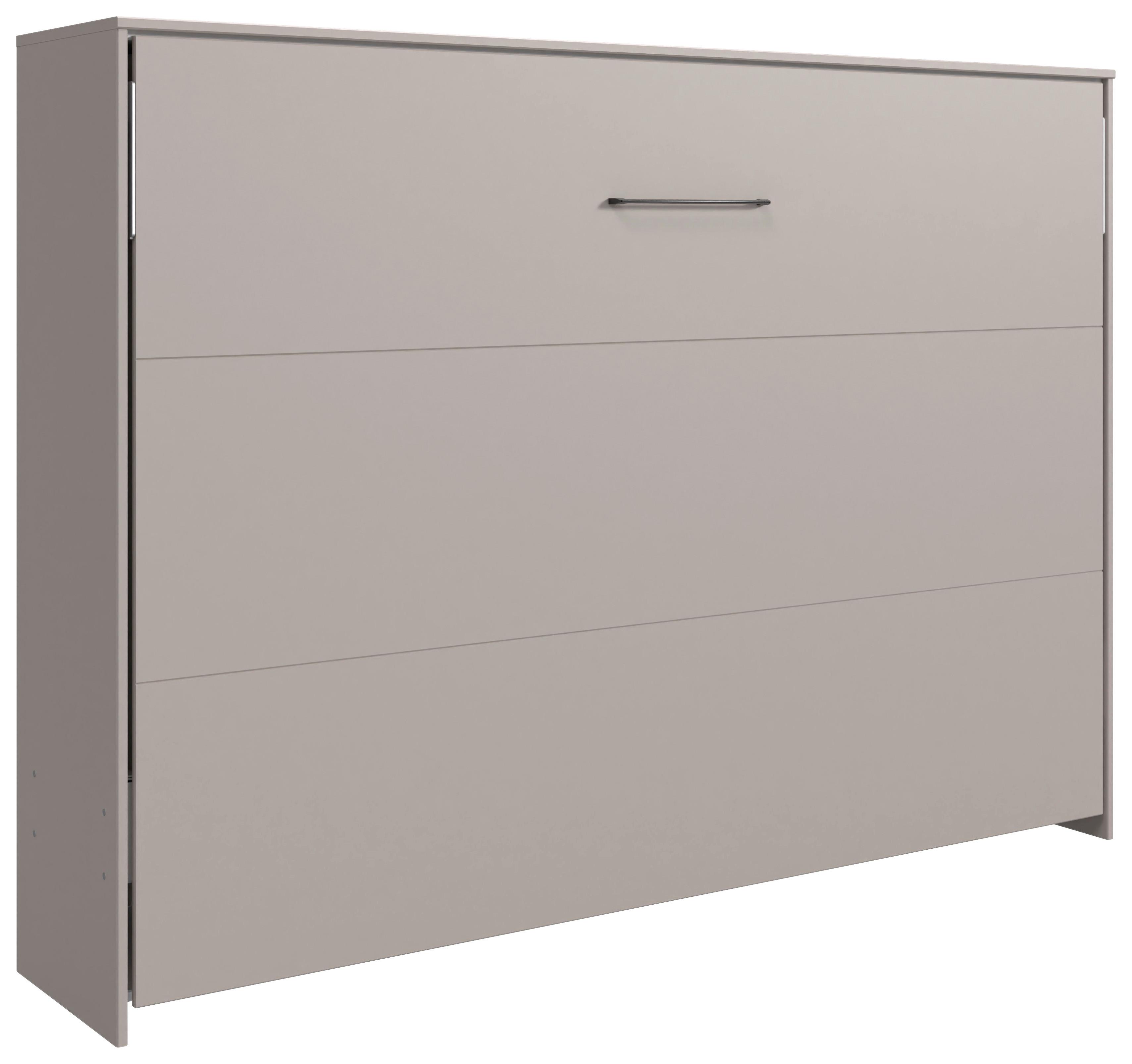Schrankbett Juist Sahara Lf: 140x200 cm - Sahara, KONVENTIONELL, Holz/Holzwerkstoff (140/200cm) - MID.YOU