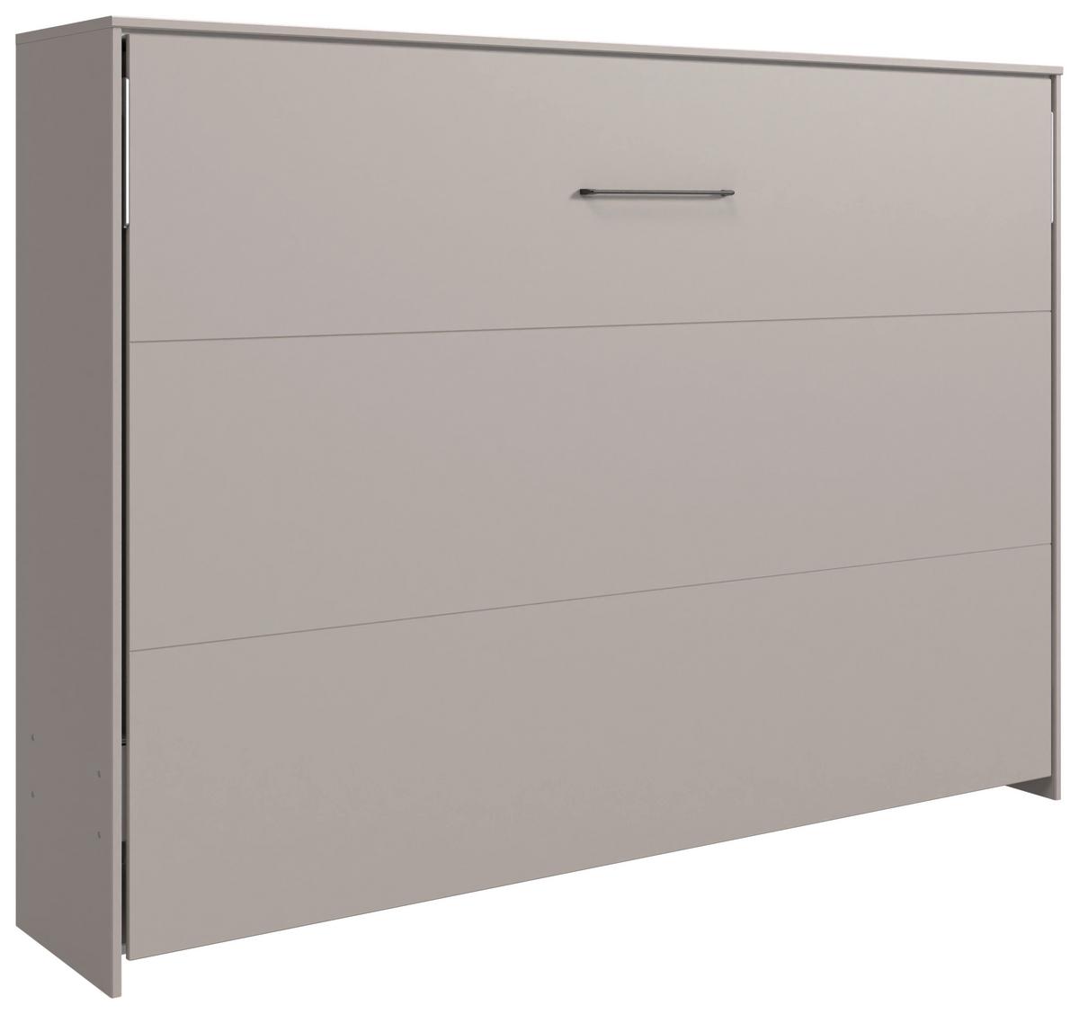 Schrankbett Juist Sahara Lf: 140x200 cm - Sahara, KONVENTIONELL, Holz/Holzwerkstoff (140/200cm) - MID.YOU