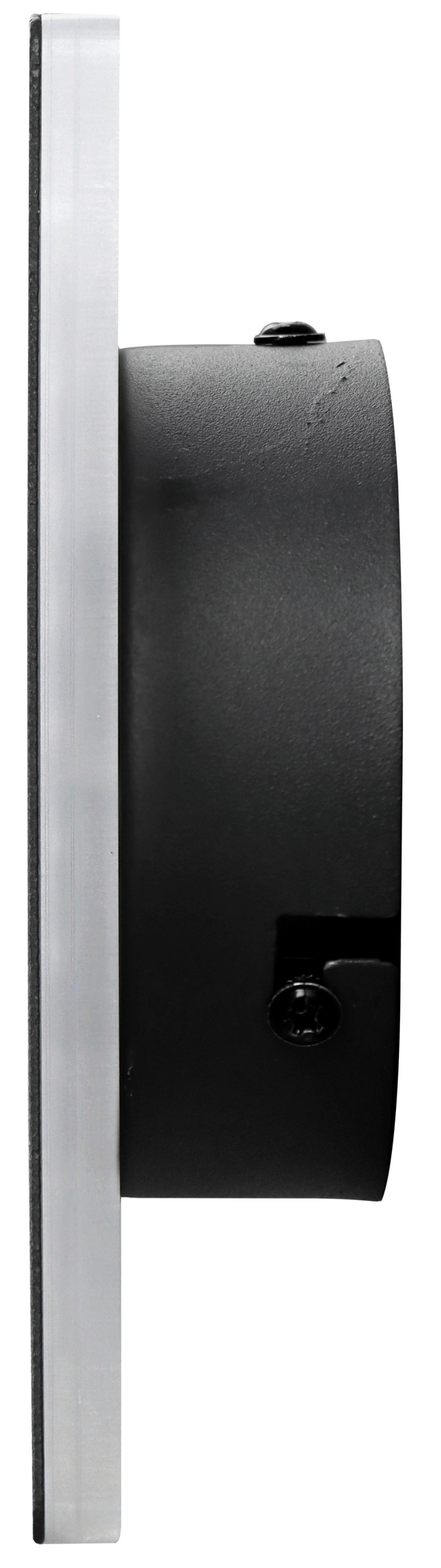 Außenwandleuchte 2528000371696 Mago - Schwarz, KONVENTIONELL, Metall (15/4cm)