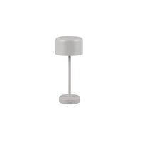 Akku-Tischleuchte R59151177 Jeff - Grau, Basics, Metall (12,6/30cm)