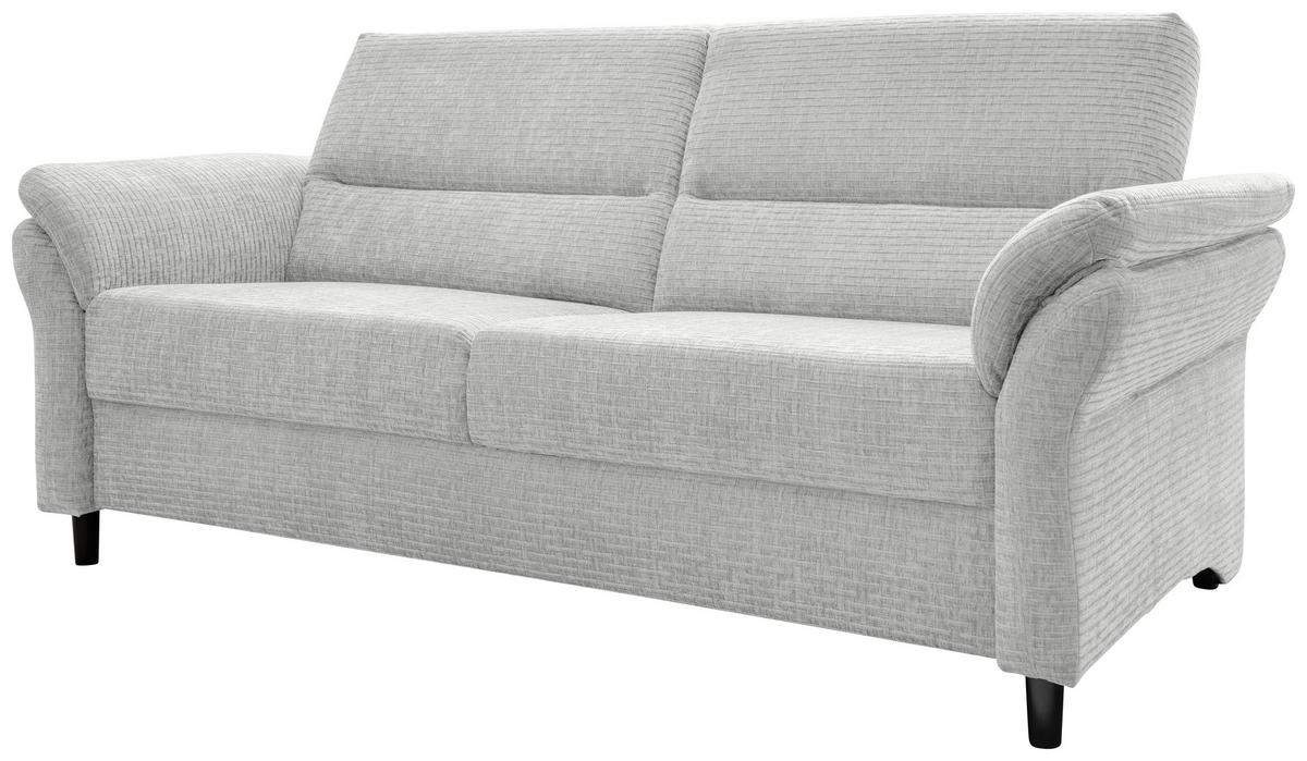 3-Sitzer-Sofa Cavoli, Weiß B: 192 cm - Schwarz/Weiß, MODERN, Textil (192/90/89cm) - Livetastic