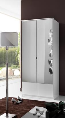 Zweitüriger Kleiderschrank mit Spiegeltüren Zweitüriger Kleiderschrank mit Spiegeltüren