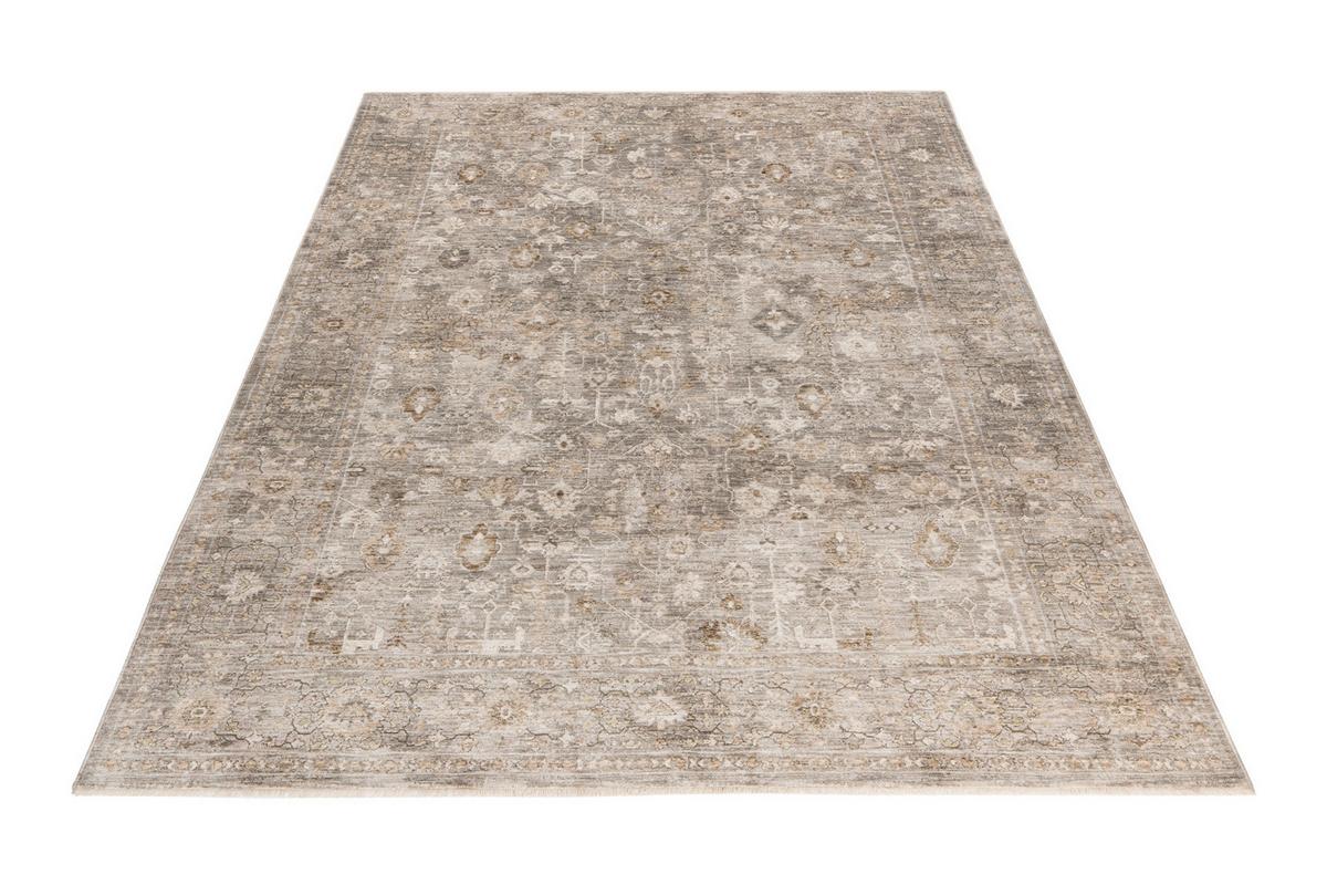 Vintage-Teppich My Everest 435 - Grau, Basics, Textil (120/170cm) - Obsession