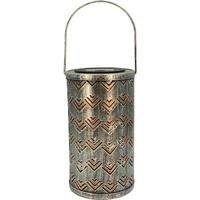 Solarleuchte 33478-6s - Silberfarben, Design, Metall (11/19cm) - Globo