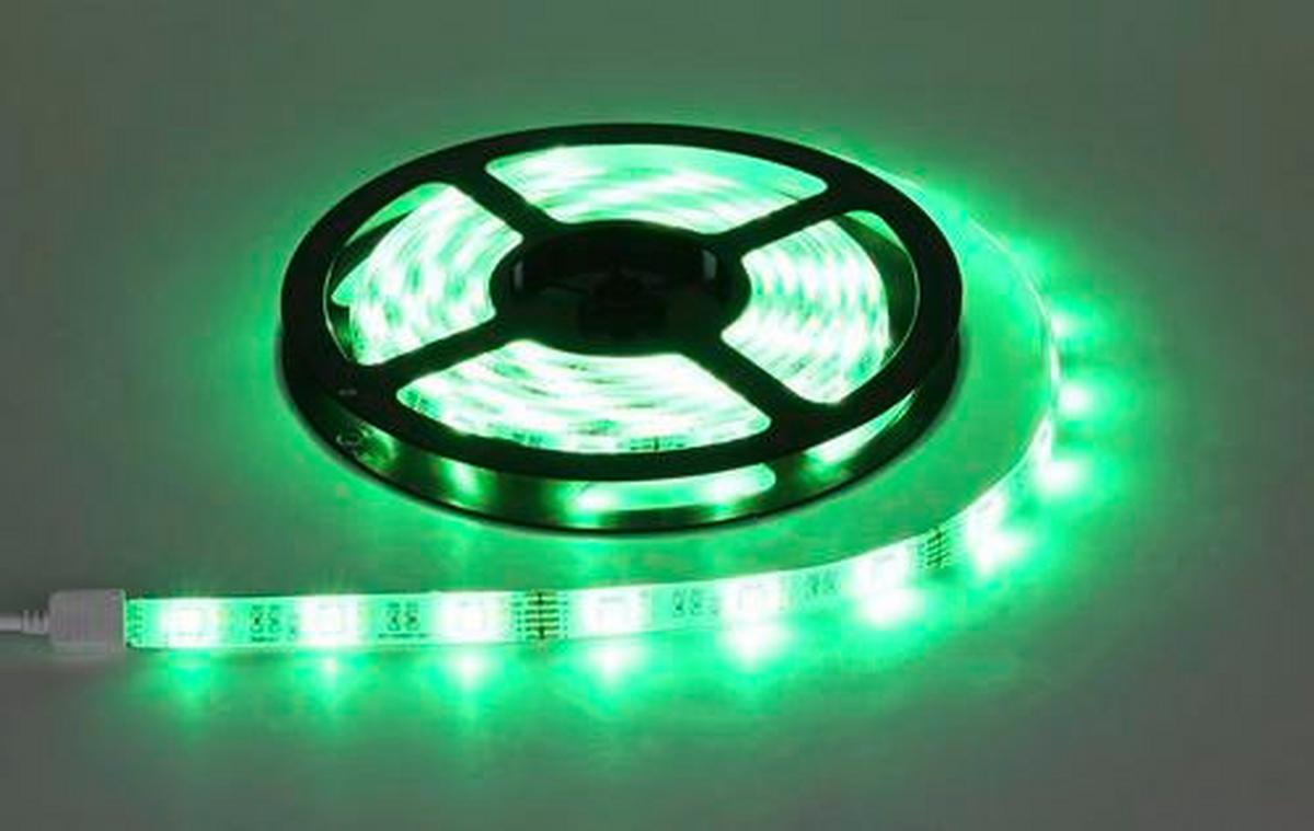 Led-streifen Eduard Farbwechsler Mit Fernbedienung - Basics, Kunststoff (500cm) - Globo