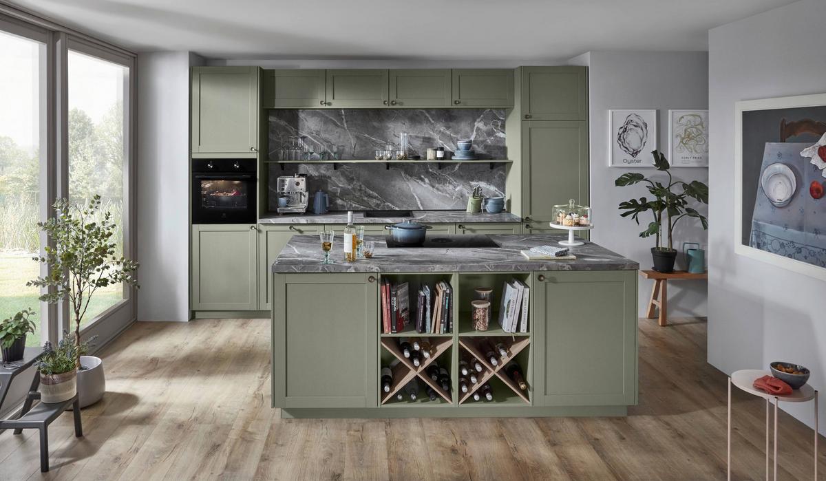 Arbeitsplatte Apl - Grau, MODERN - Vertico